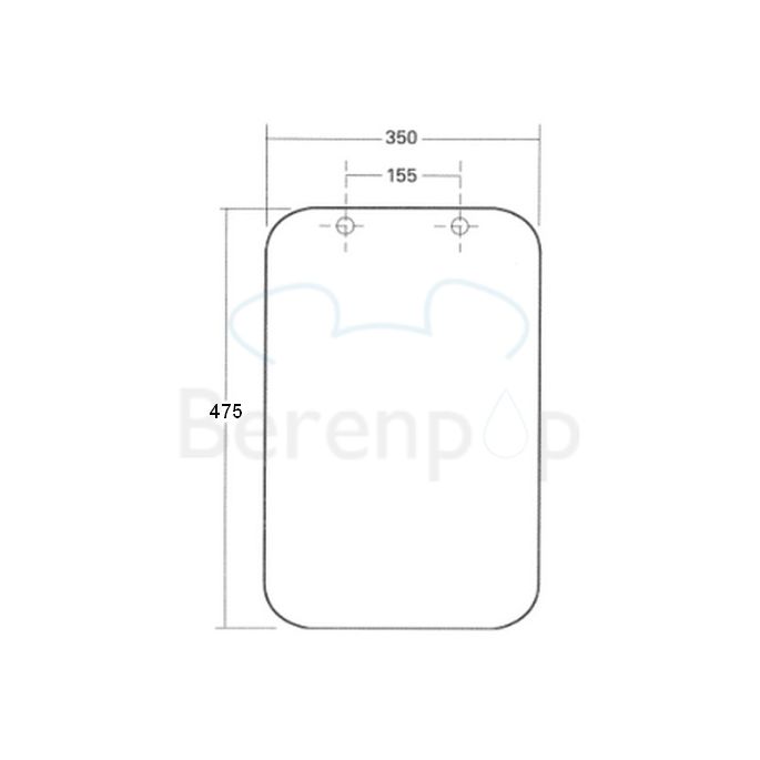 Geberit Era 574510000 toiletzitting met deksel wit