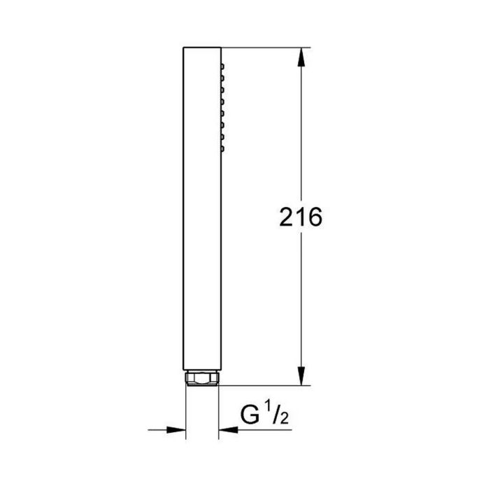 Grohe Euphoria Cube 27699000 handdouche chroom (OUTLET)