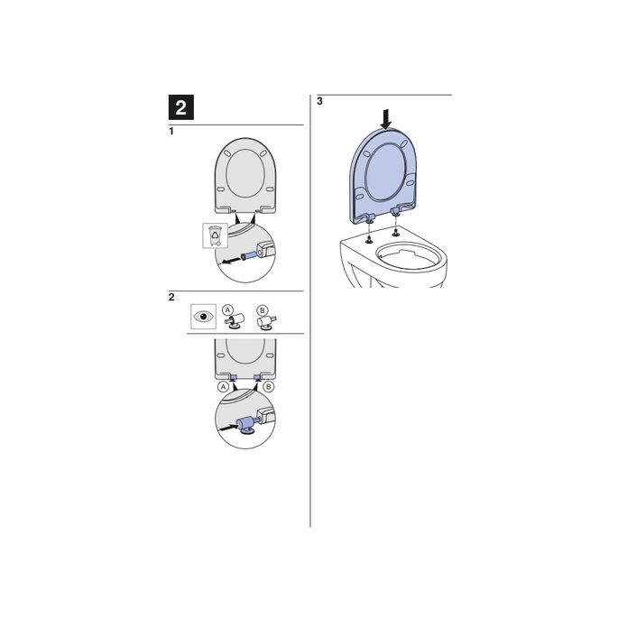 Geberit Icon 574130000 toilet seat with lid white (OUTLET)