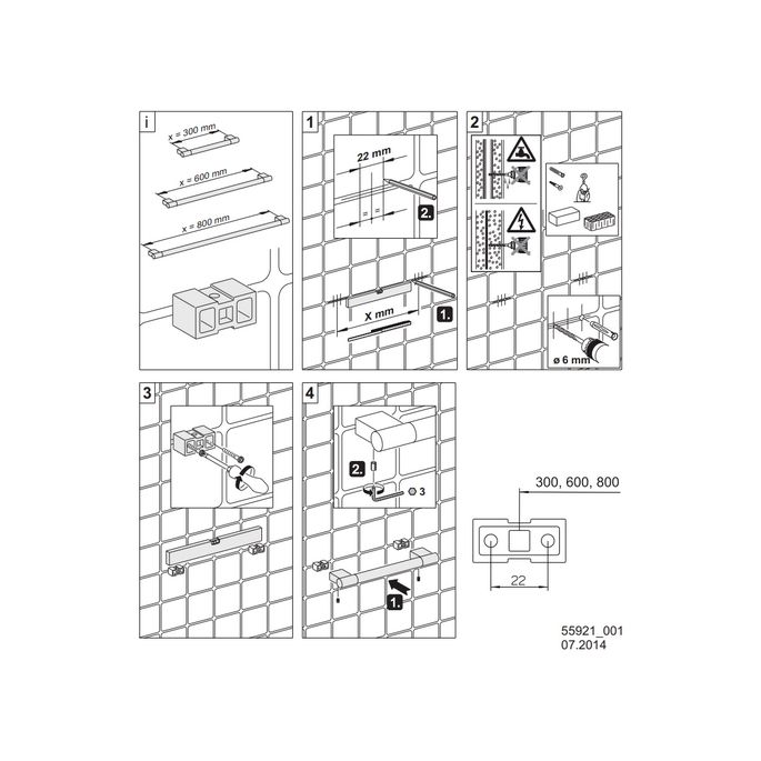 Keuco Collectie Plan 14907170000 handgreep 300mm aluminium zilver-geëloxeerd/ verchroomd