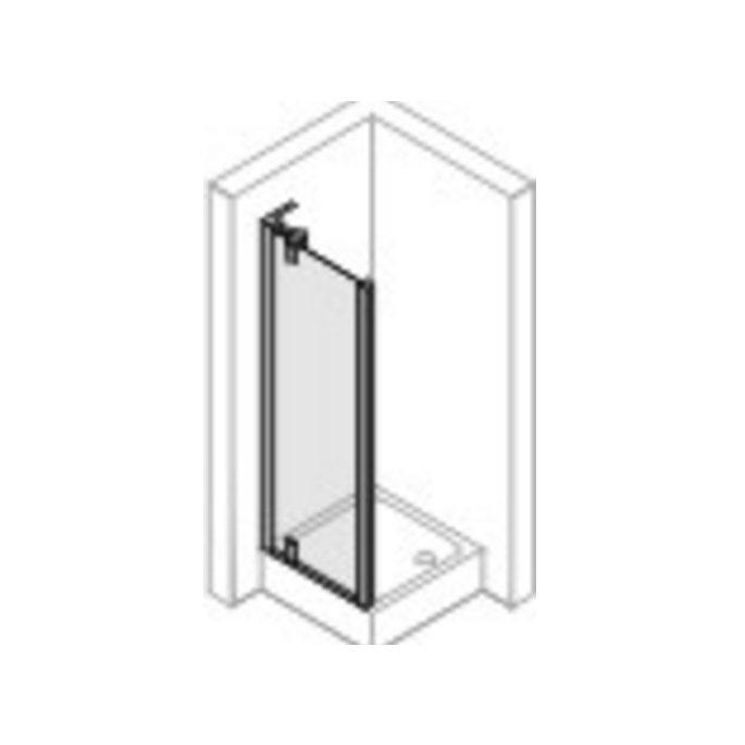 Huppe 1002, 054217 drain profile for revolving door for side wall