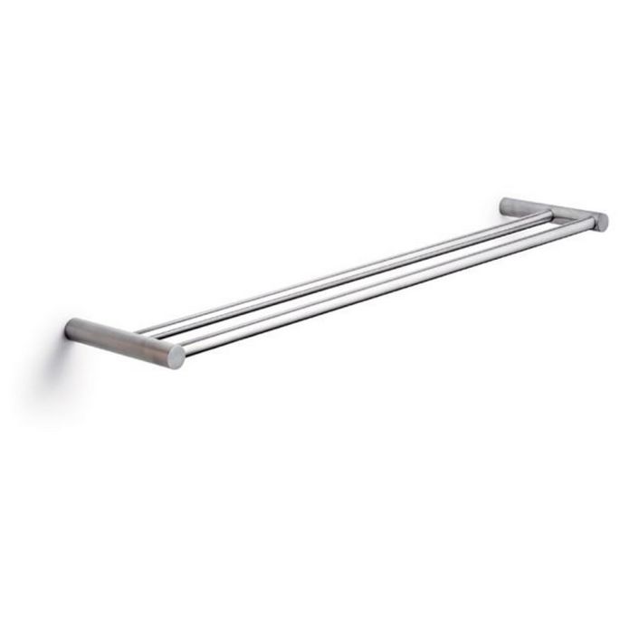 Pressalit Choice Q30550 dubbele handdoekhouder 60cm geborsteld staal