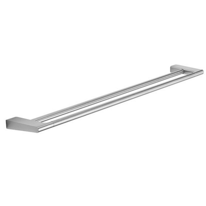 Pressalit Style PR10560 handdoekhouder dubbel 81cm geborsteld staal