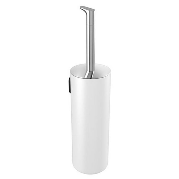 Pressalit Style PR20810 toiletborstelgarnituur chroom/ wit
