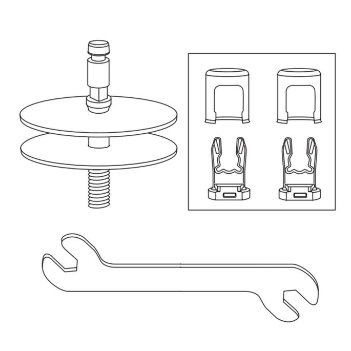 Villeroy en Boch Subway 3.0 8M4261RW toiletzitting met deksel stone white