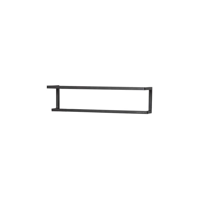 Sealskin Carré 396230746 dubbele handdoekhouder 48 cm mat zwart (OUTLET)
