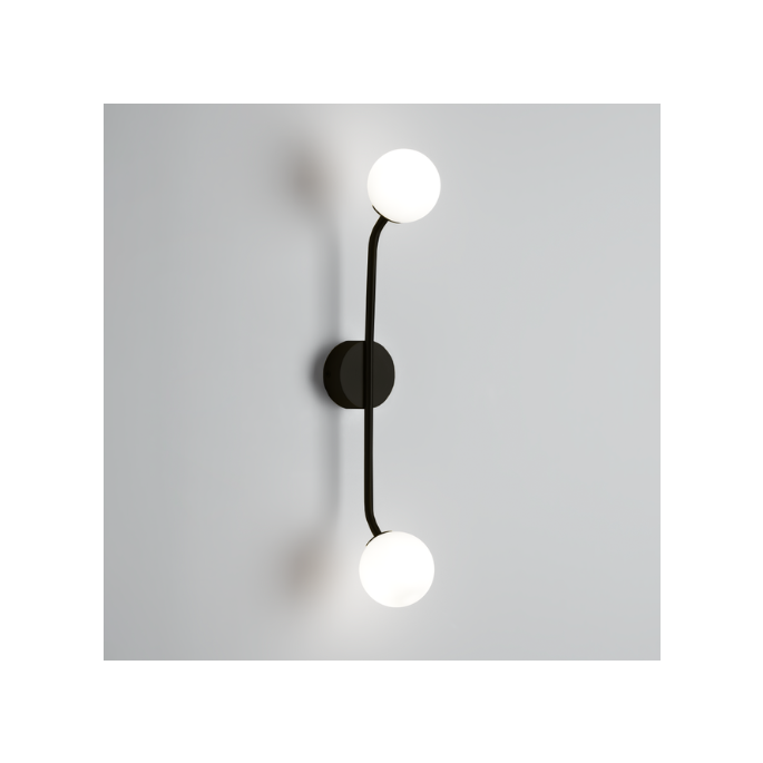Decor Walther Mikado 0334660 PEP TWO wandlamp mat zwart