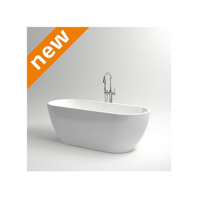 Clou InBe IB0540302 freestanding bathtub 170x67 acrylic white