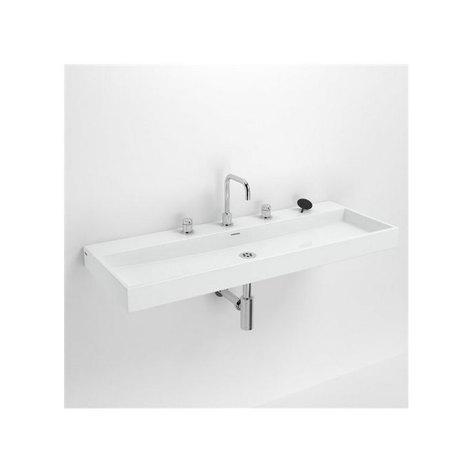 Clou Wash Me CL0201038 washbasin 110x42cm ceramic white