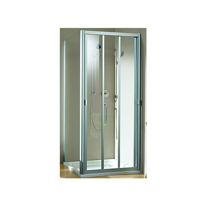 Koralle Edition S8L43216 ( L43216 ) ( 2537323 ) complete strip set for corner shower with sliding doors and 3-part sliding door