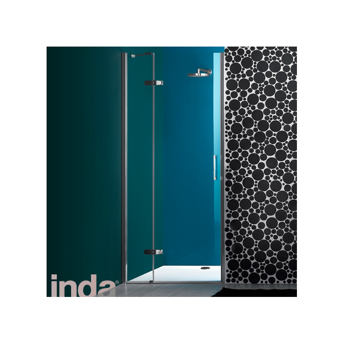 Inda Praia 1000 RBGV133096 magnetic profile lateral for revolving door with fixed element for recess, 195cm