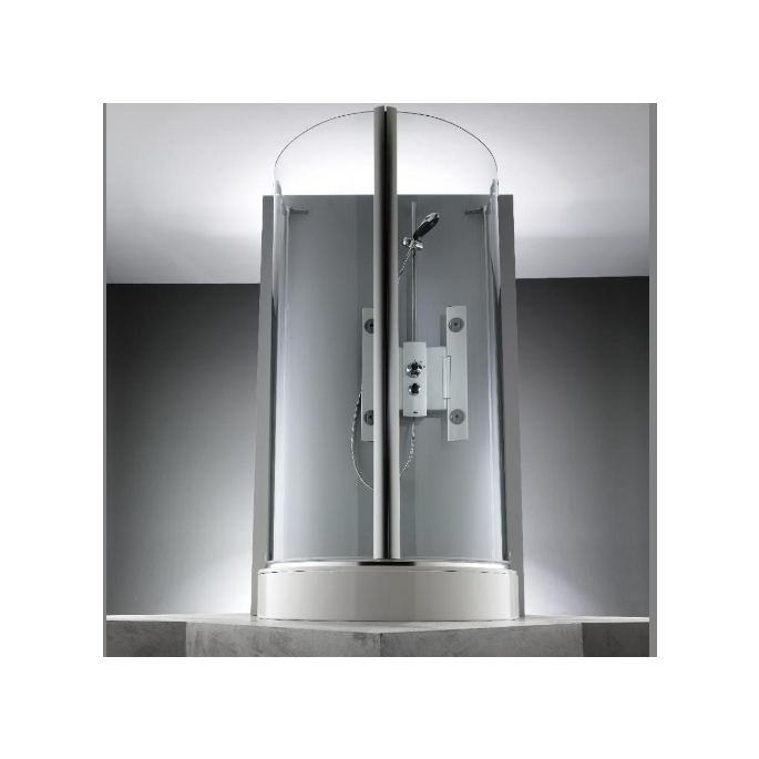 Huppe 1002, 054805 set of drain profiles for 4-section semi-circular shower enclosure