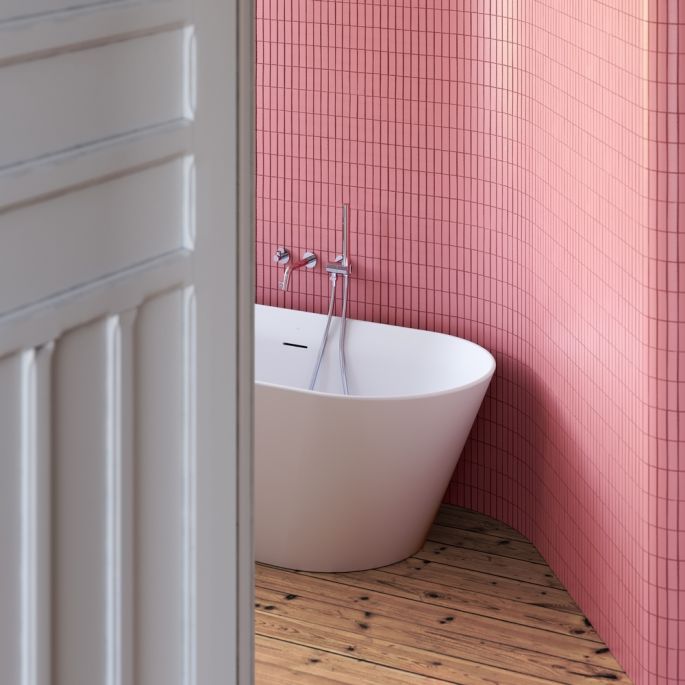 Clou Solium II CL057002020 freestanding bath 175x80 aluite matte white