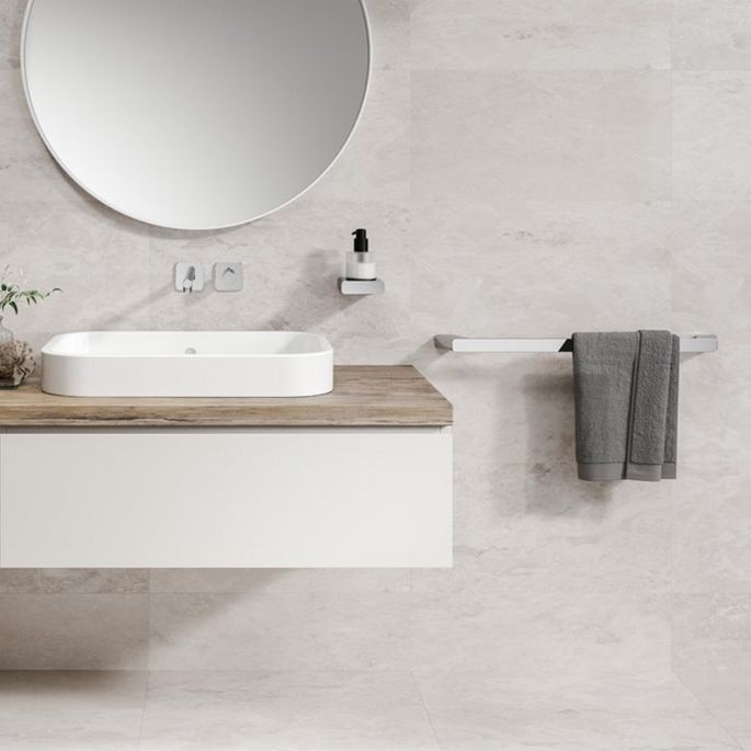 Geesa Shift Chrome 919907-02-60 handdoekrek chroom