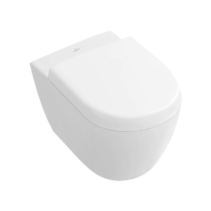 Villeroy en Boch Subway 2.0 9M68S1R2 toiletzitting met deksel wit (Star White CeramicPlus) *niet meer leverbaar*