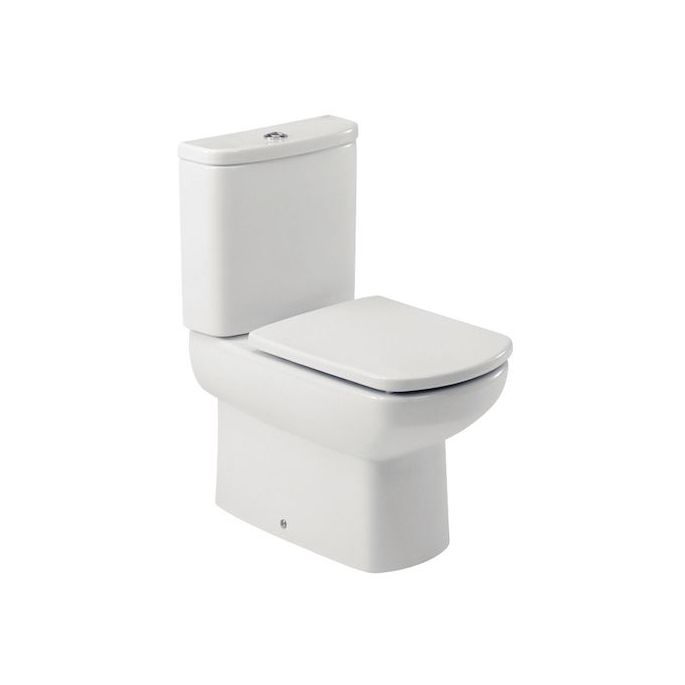 Roca Senso A801511004 toilet seat with lid white