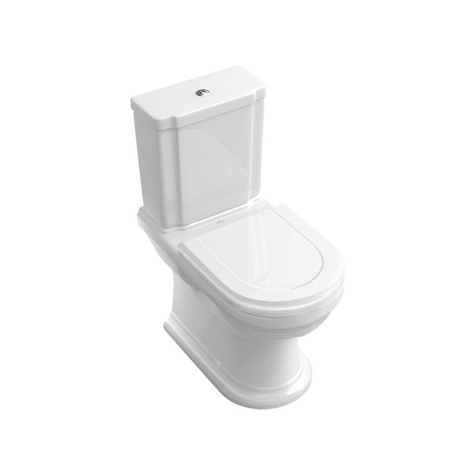 Villeroy en Boch Hommage 8809S1R2 toiletzitting met deksel wit (Star White CeramicPlus) *niet meer leverbaar*