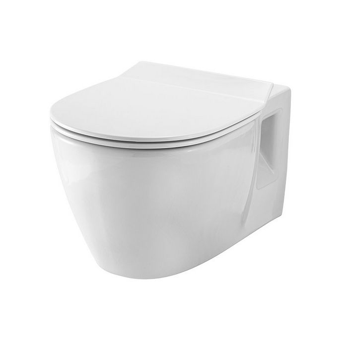 Pressalit Connexion 980011-DE9999 toiletzitting met deksel wit polygiene