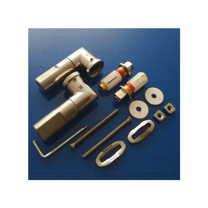 Keramag Era 598139000 set of 2 hinges for toilet seat chrome *no longer available*