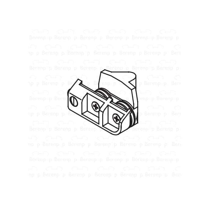 Artweger Lifeline LZ104 set of roller guides no.4, 2 x left, 2 x right