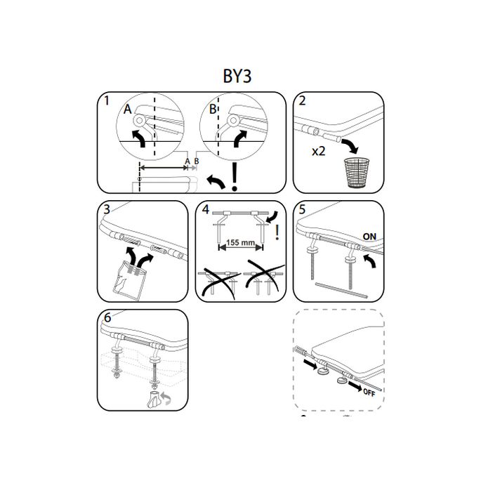 Pressalit Projecta 53011-BY3999 toiletzitting zonder deksel wit polygiene