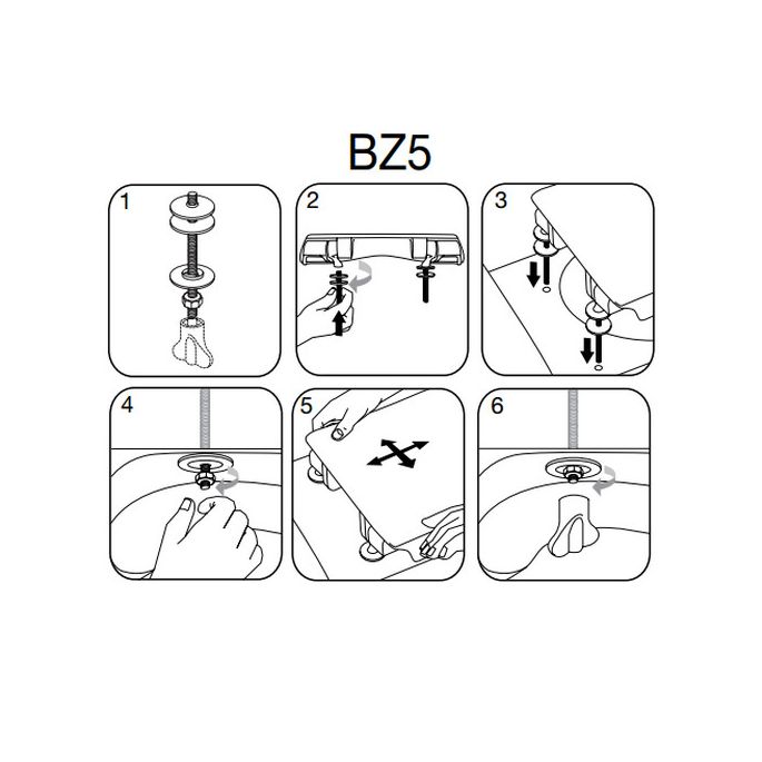 Pressalit Calmo 556273-BZ5999 toiletzitting met deksel pergamon