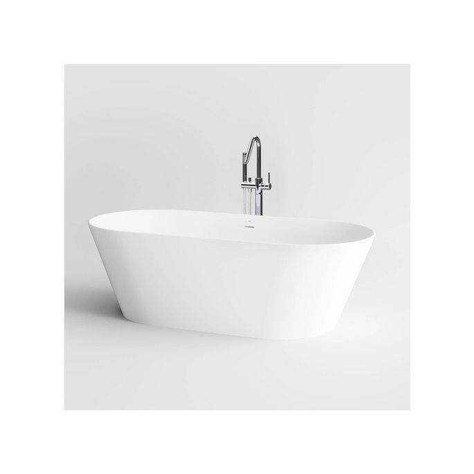 Clou Solium CL057001020 freistehend Bad 175x80 aluite matt weiß