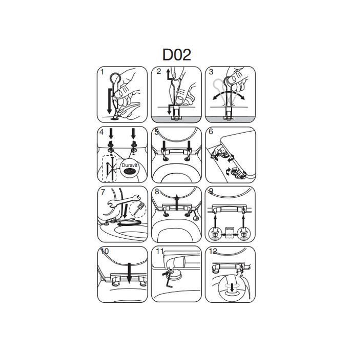 Pressalit T Soft 742000-D02999 toiletzitting met deksel wit