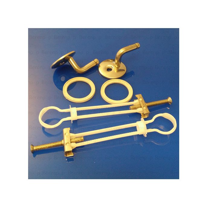 Pressalit DA9999 300+ Satz fest Scharniere chrom