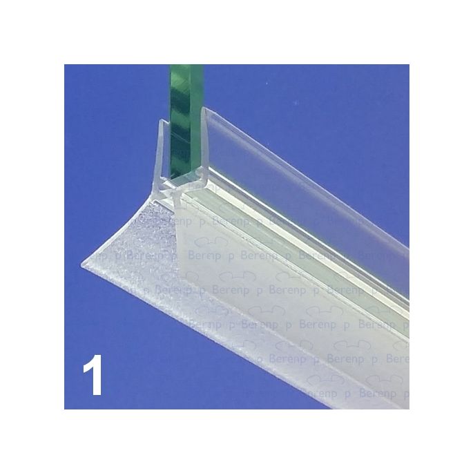 Exa-Lent Universal DS012006 - G06021200 klares Duschprofil 2 Klappen 200cm - 6mm