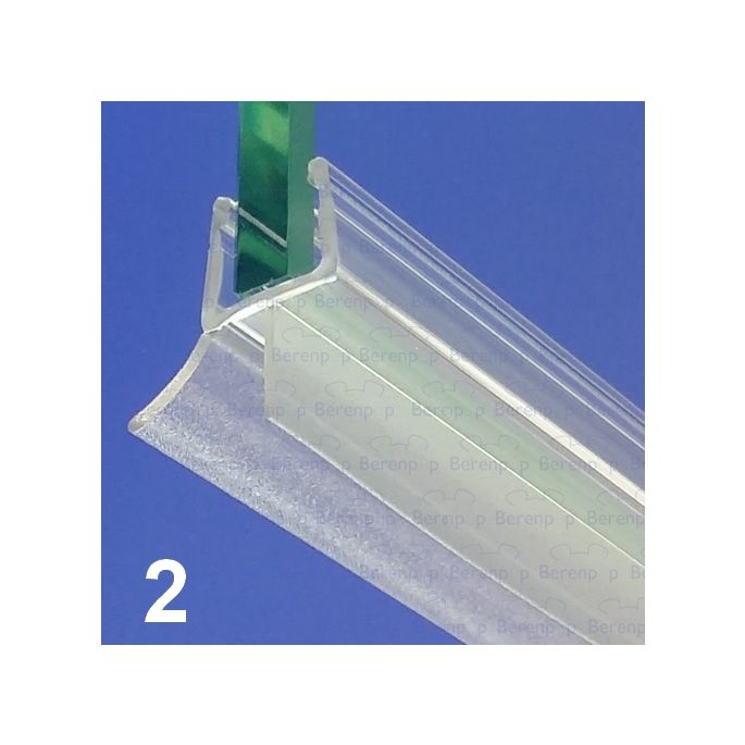 Exa-Lent Universal DS022008 - G08023200 klares Duschprofil 2 Klappen 200cm - 8mm