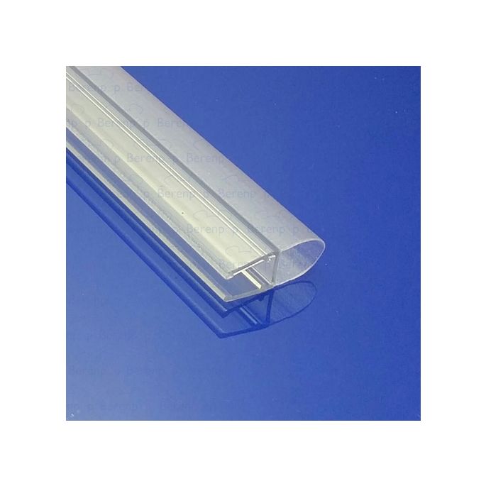 Exa-Lent Universal DS081008 - G08057100 klares Duschprofil 1 Faltenbalg von 12mm (Kugel) 100cm - 8mm