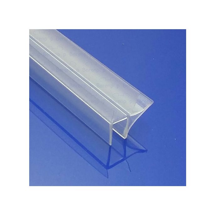 San4U ProfileDay DS121008 - SW1008 quarter round clear shower profile 3 flaps 100cm - 8mm