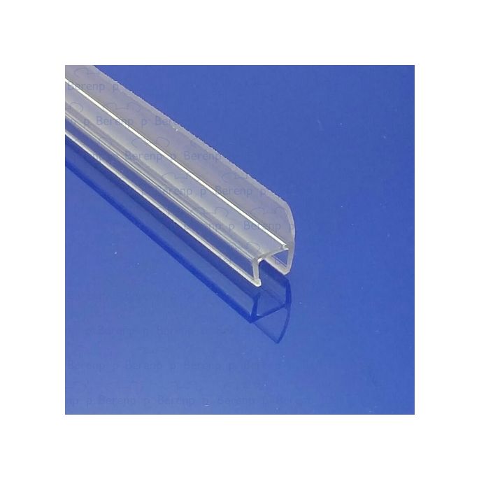 Exa-Lent Universal DS311008 - G08048100 klares Duschprofil 1 Klappe (von 11mm) 100cm - 8mm