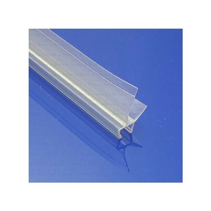 San4U ProfileDay DS351006 quarter round clear shower profile 2 flaps 100cm - 6mm