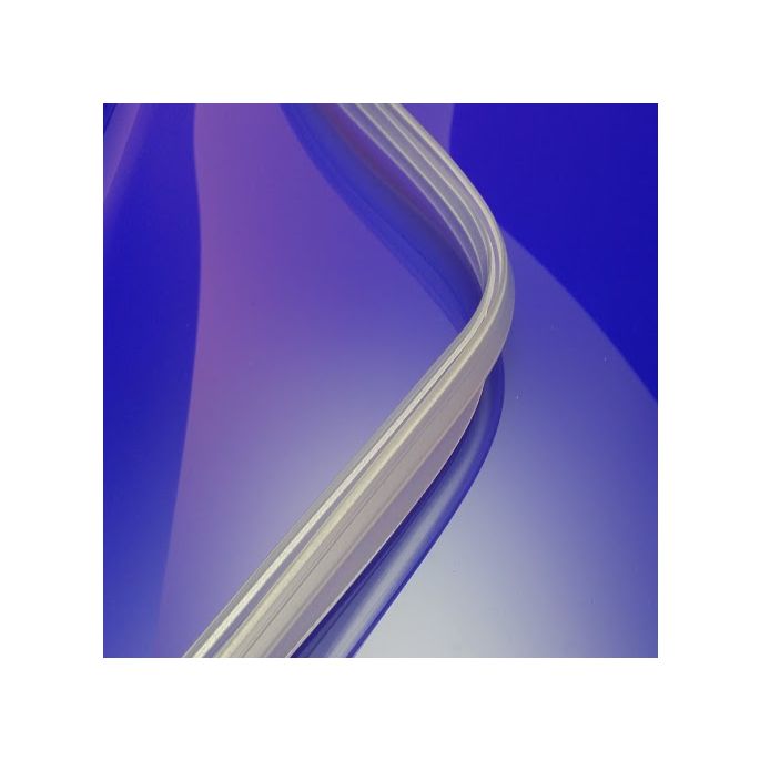 Exa-Lent Universal DS431005 gewinkeltes klares Duschprofil 1 Klappe 100cm - 5mm