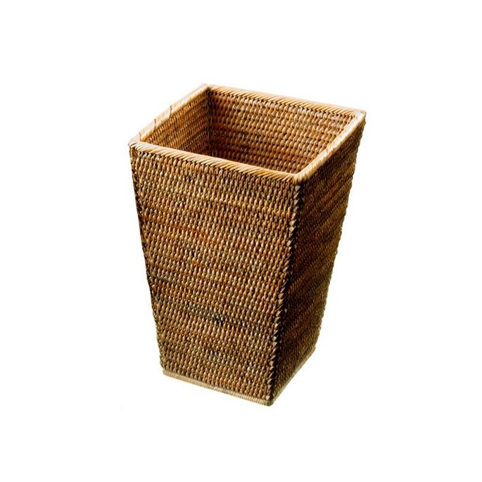 Decor Walther Korb 0927692 BASKET KK Abfalleimer Rattan dunkel