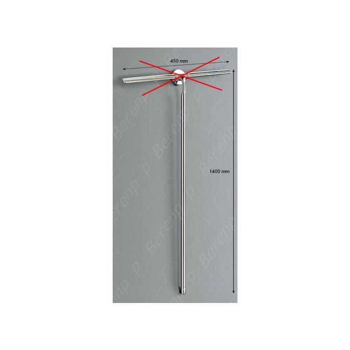 Decor Walther 0008268 reserve stang voor de Quick XL Long vloerwisser chroom (OUTLET)