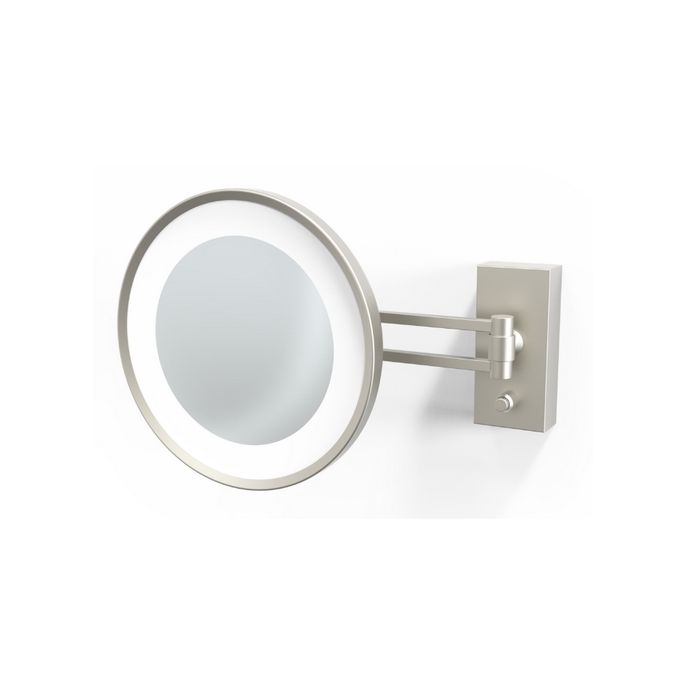 Decor Walther 0122234 BS 36/V LED vergrootspiegel 5x geborsteld nikkel