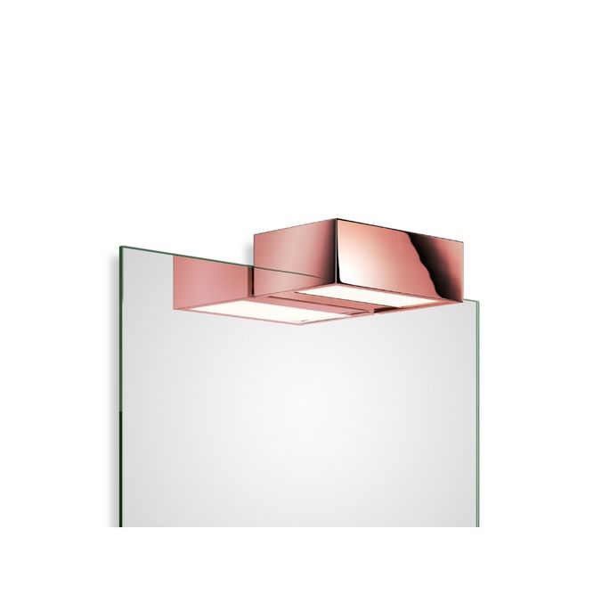 Decor Walther 0419716 BOX 1-15 N LED spiegellamp dimbaar 15x10cm koper