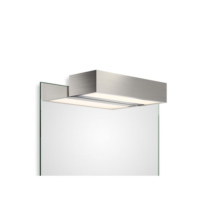 Decor Walther 0420234 BOX 1-25 N LED spiegellamp dimbaar 25x10cm geborsteld nikkel