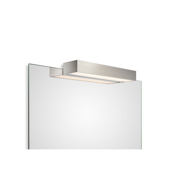 Decor Walther 0420334 BOX 1-40 N LED spiegellamp dimbaar 40x10cm geborsteld nikkel