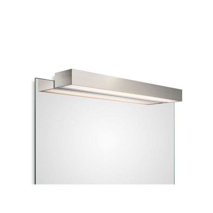 Decor Walther 0420434 BOX 1-60 N LED spiegellamp dimbaar 60x10cm geborsteld nikkel