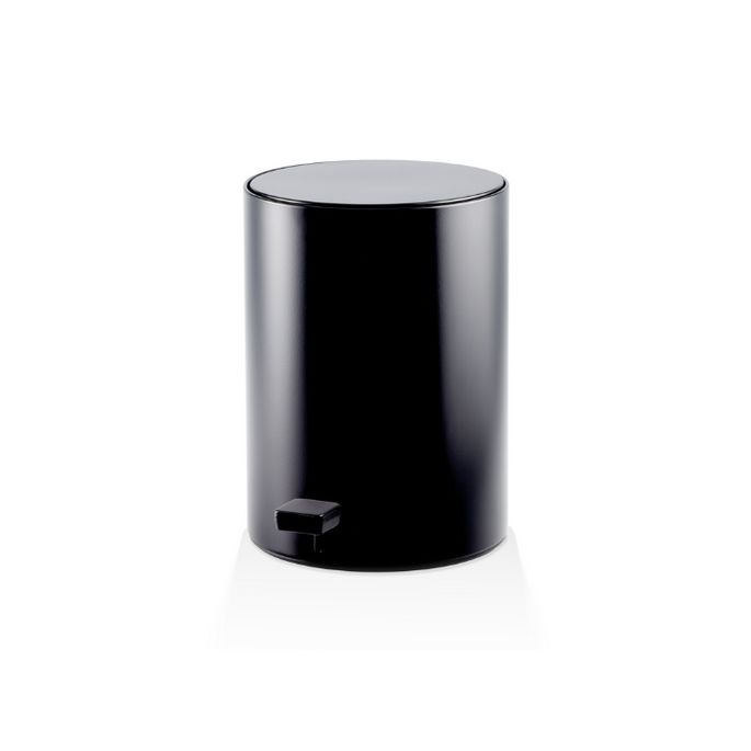 Decor Walther 0613660 TE 50 Pedaleimer 32xø23,5cm schwarz matt