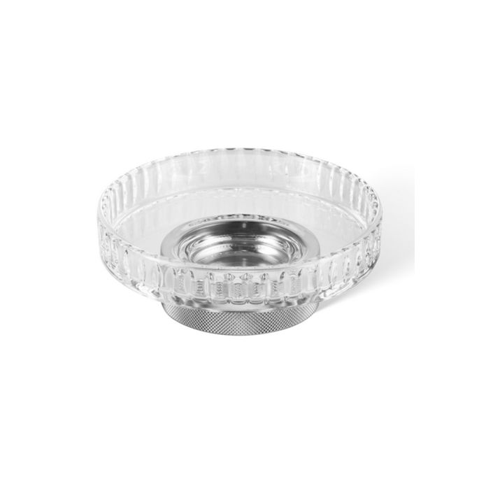 Decor Walther 0854700 CLUB STS soap dish chrome/ clear glass