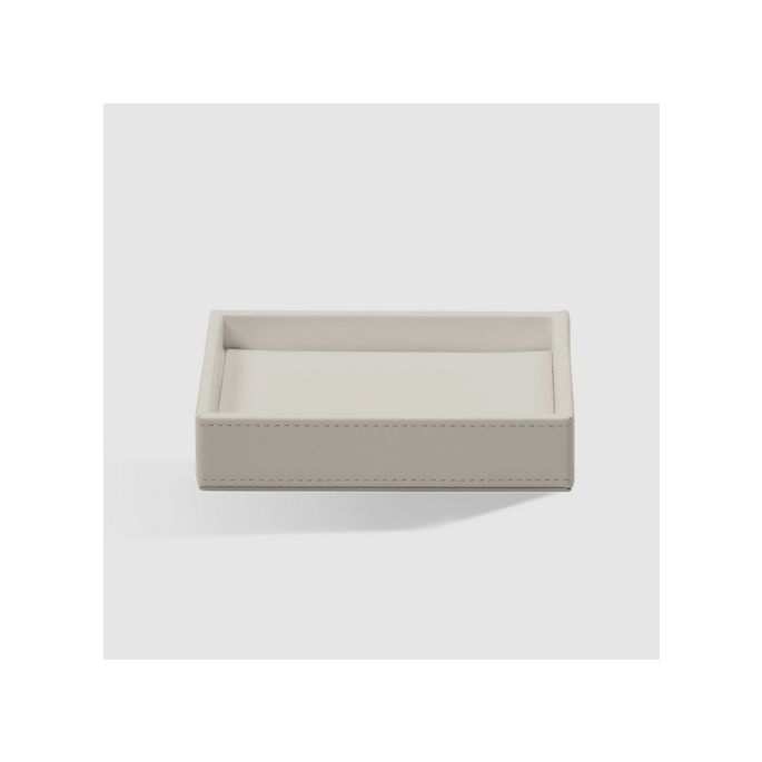 Decor Walther Brownie 0931047 BROWNIE TAB S schaal/ tray kunstleder zand