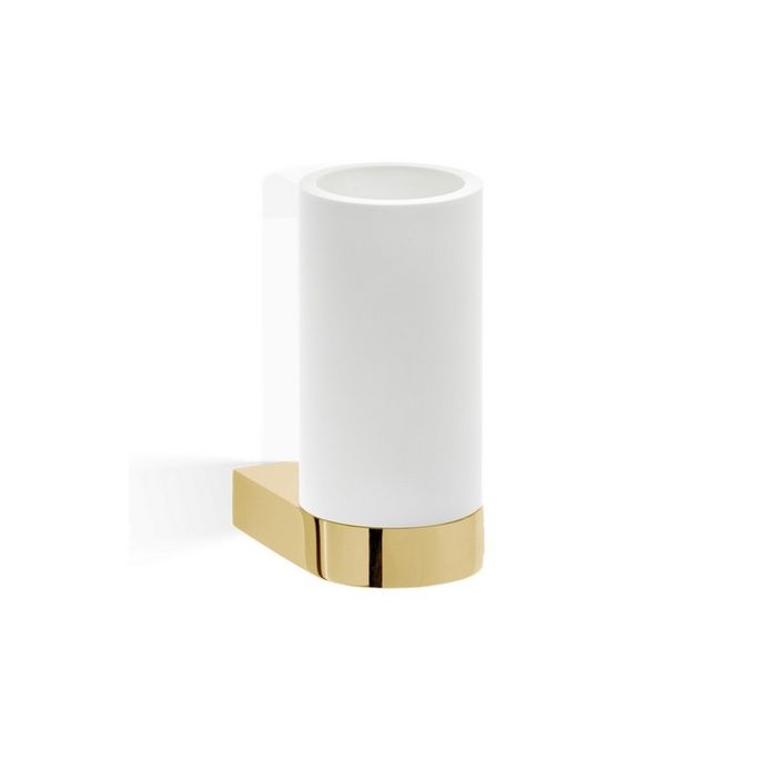 Decor Walther Century 0585982 CENTURY WMG Zahnputzbecherhalter Mineralmarmor/ Gold matt