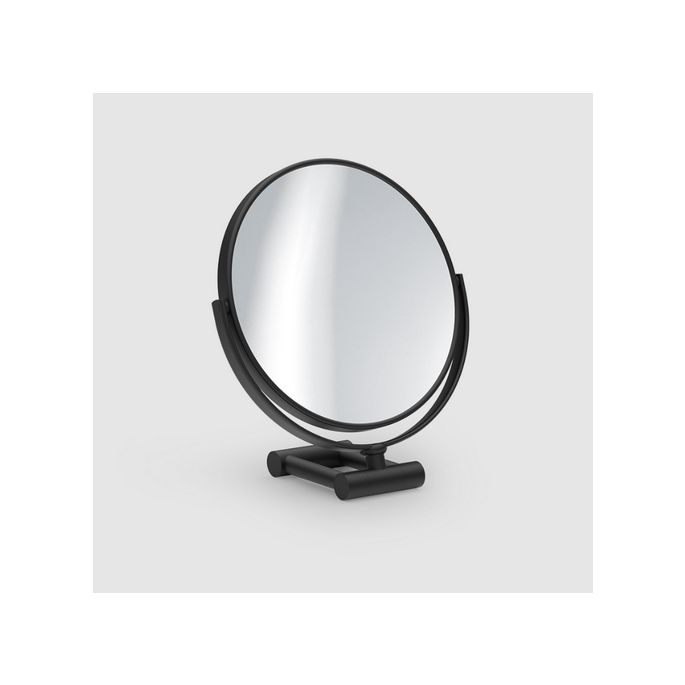 Decor Walther Cosmetic Mirror 0118360 SPT 50 10X travel magnifying mirror 1x and 10x matte black