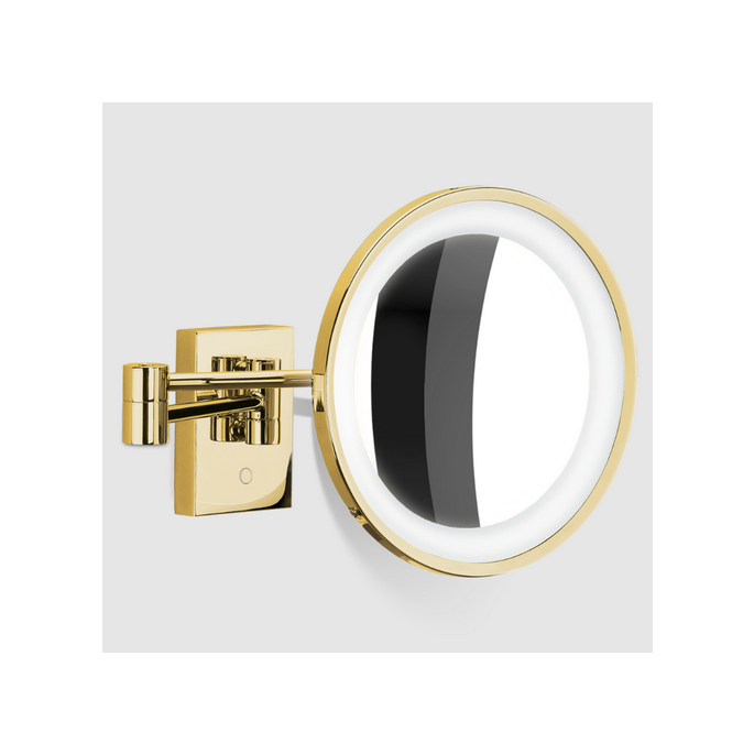 Decor Walther Cosmetic Mirror 0124220 BS 40 LED vergrootspiegel 10x goud