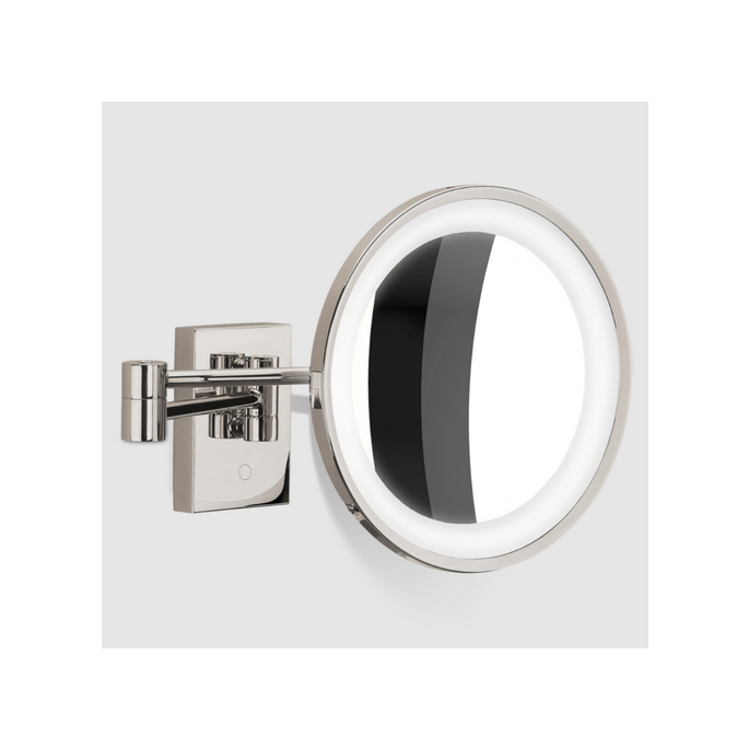 Decor Walther Kosmetikspiegel 0123930 BS 40 LED Kosmetikspiegel 3x Nickel poliert